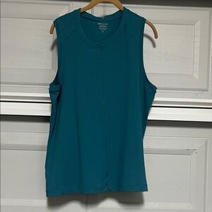 Athleta Turquoise Muscle Tee